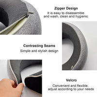 RESTSPIRAL – Memory Foam Neck Pillow Adjustable Comfort Design