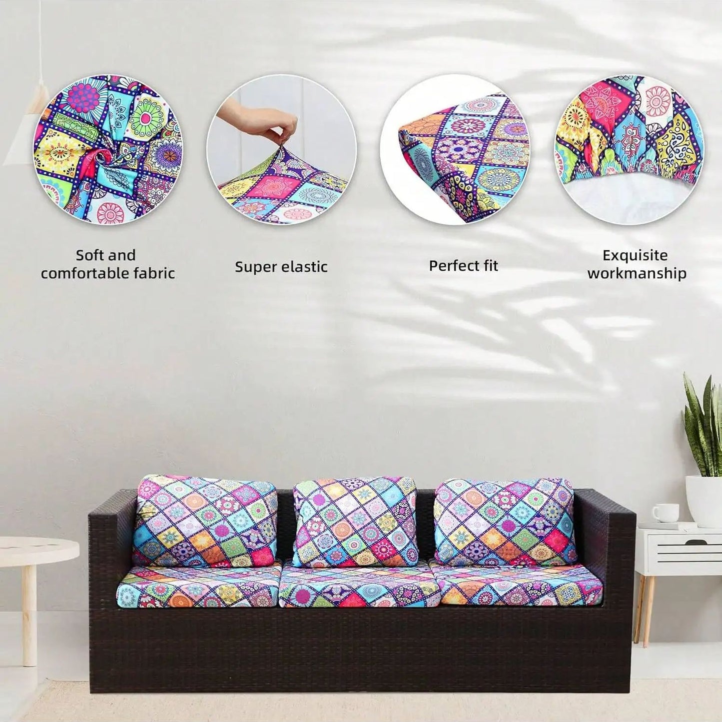 TROPICFLOW – Outdoor Tropical Cushion Covers for Patio Sofas