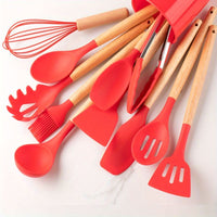 Silicone kitchen utensil set - Heat-resistant & stylish for every kitchen 10