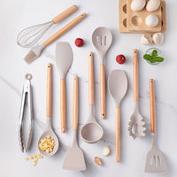 Silicone kitchen utensil set - Heat-resistant & stylish for every kitchen 2