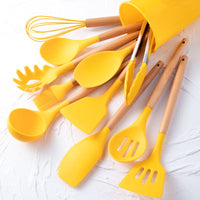 Silicone kitchen utensil set - Heat-resistant & stylish for every kitchen 9