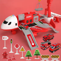 SkyQuest Adventure Toy Set - Airplane and Vehicles for Imaginative Play 1