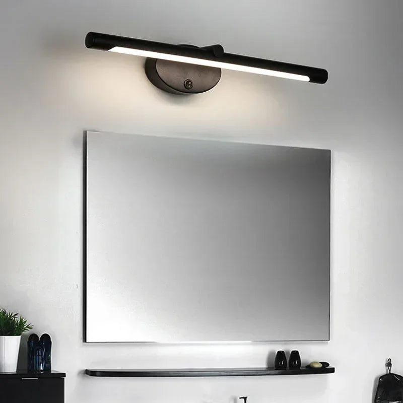 Sleek LED Wall Sconce - Minimalist Touch Switch Wall Lamp for Modern Spaces 2