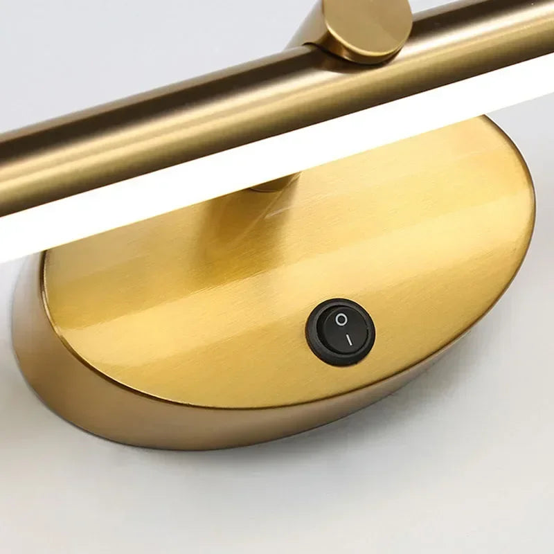 Sleek LED Wall Sconce - Minimalist Touch Switch Wall Lamp for Modern Spaces 3