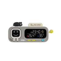 Smart Desktop Temperature and Humidity Clock with Rechargeable Battery 5