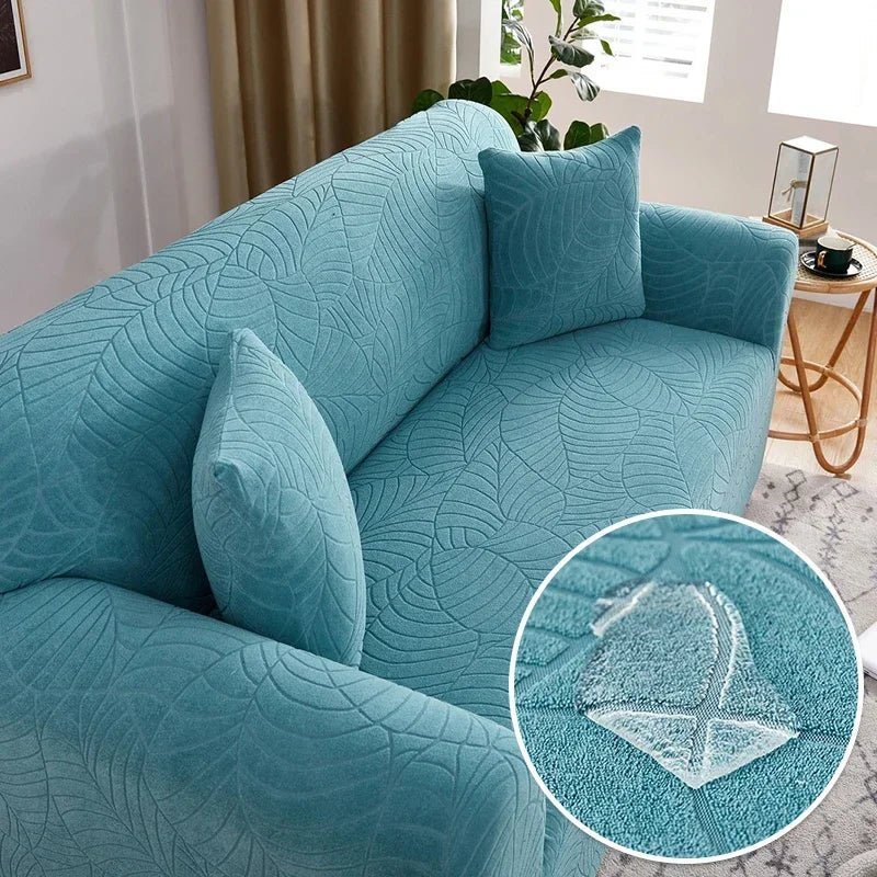 SofaLock - Tailored Polyester Sofa Cover for L-Shaped Sectional Couch Protection 6