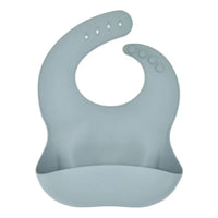 Soft Silicone Baby Bib - Adjustable 4-Speed Design for Mess-Free Feeding 15