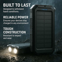 SUNCORE – Batterie externe solaire pour une énergie fiable en voyage