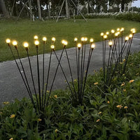 MAGICLIVA – Décoration extérieure solaire en forme de feu d'artifice pour jardins modernes
