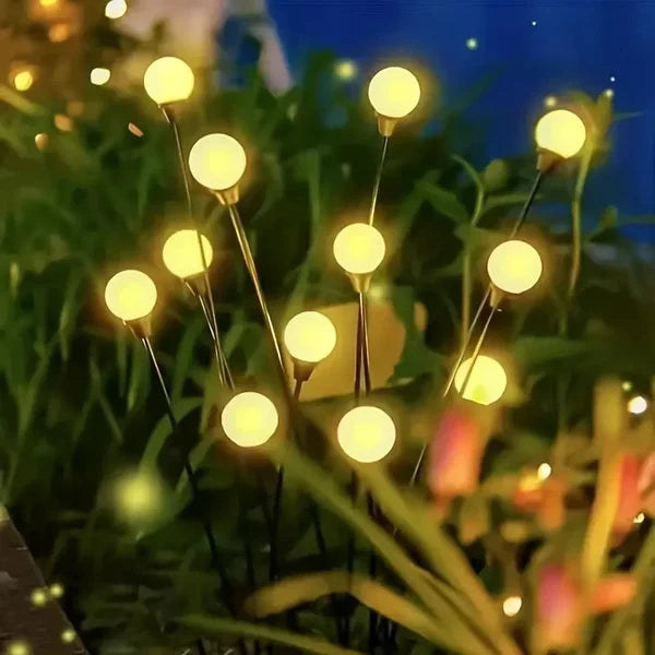 MAGICLIVA – Décoration extérieure solaire en forme de feu d'artifice pour jardins modernes