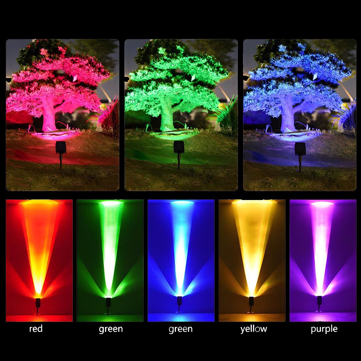 SOLARSPOT – Lampe de jardin réglable pour une ambiance élégante en soirée