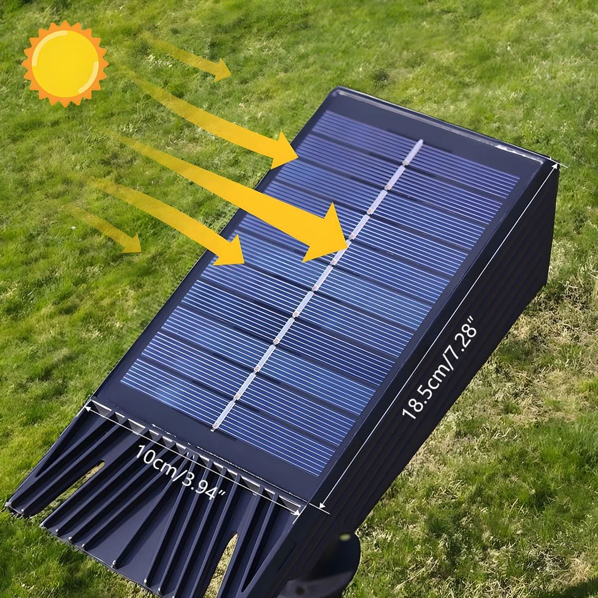 SOLARSPOT – Lampe de jardin réglable pour une ambiance élégante en soirée
