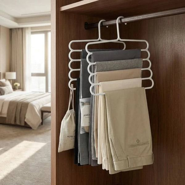 FLEXHOLD - Space-Saving Multi-Layer Hanger for Organized Closets