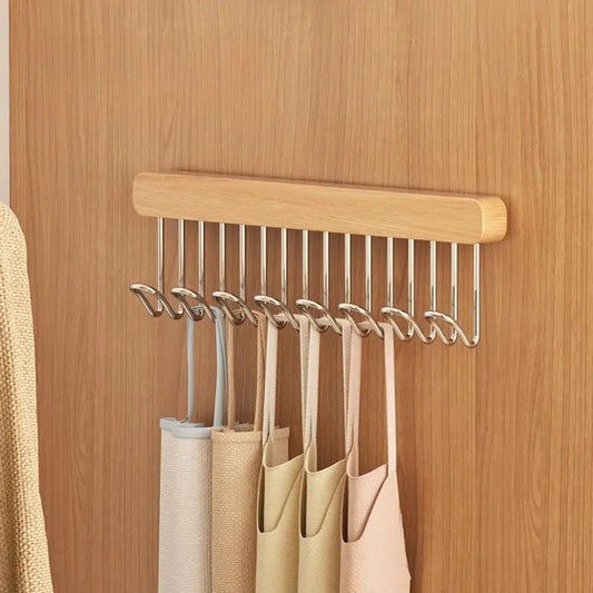 Space-Saving Pull-Out Closet Rod for Efficient Wardrobe Organization 1