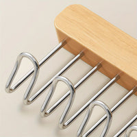 Space-Saving Pull-Out Closet Rod for Efficient Wardrobe Organization 4