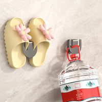 Space-Saving Wall Hanging Bathroom Slipper Rack & Shoe Organizer 5