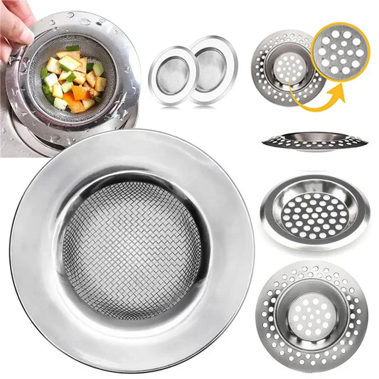 Stainless Steel Kitchen Sink Strainer - Durable Drain Filter for Clogs 0