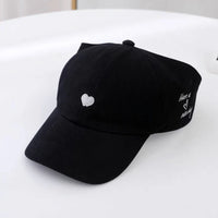 Summer Sunshade Baseball Cap for Kids - Embroidered Heart Design, Lightweight & Breathable, Perfect for Ages 5-10 8