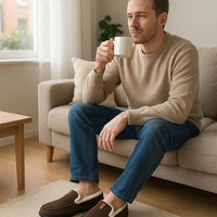 TERRAWOOL – Warm Men's Slip-On Shoes Made of Man-Made Wool 1