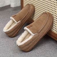 TERRAWOOL – Warm Men's Slip-On Shoes Made of Man-Made Wool 3