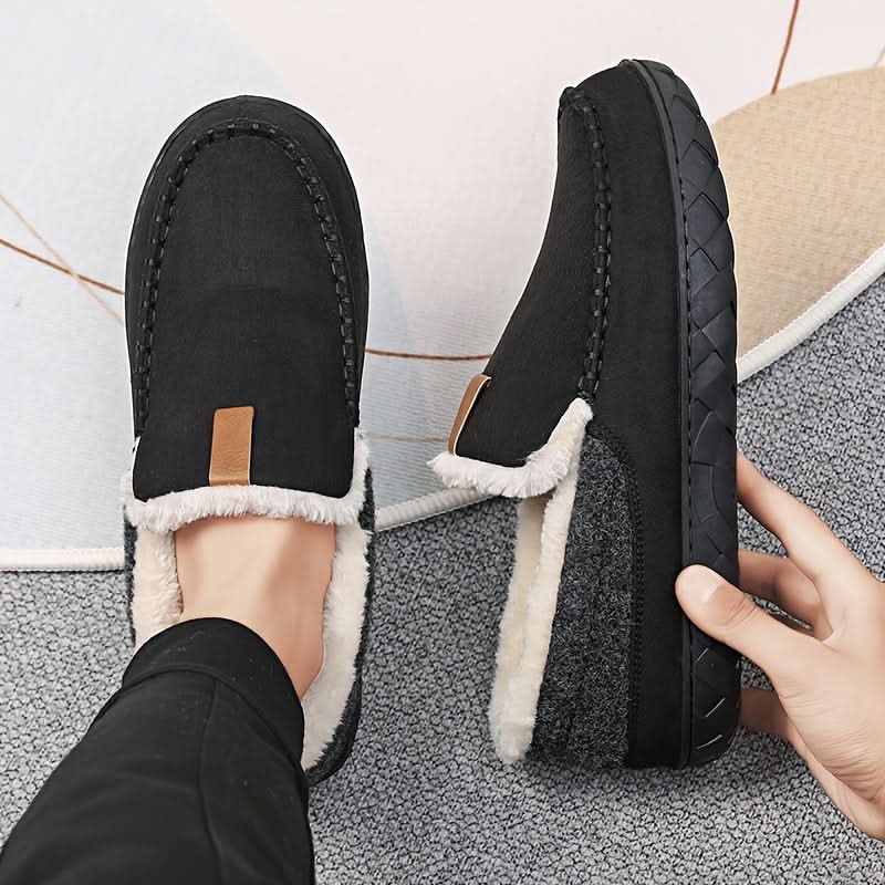 TERRAWOOL – Warm Men's Slip-On Shoes Made of Man-Made Wool 4