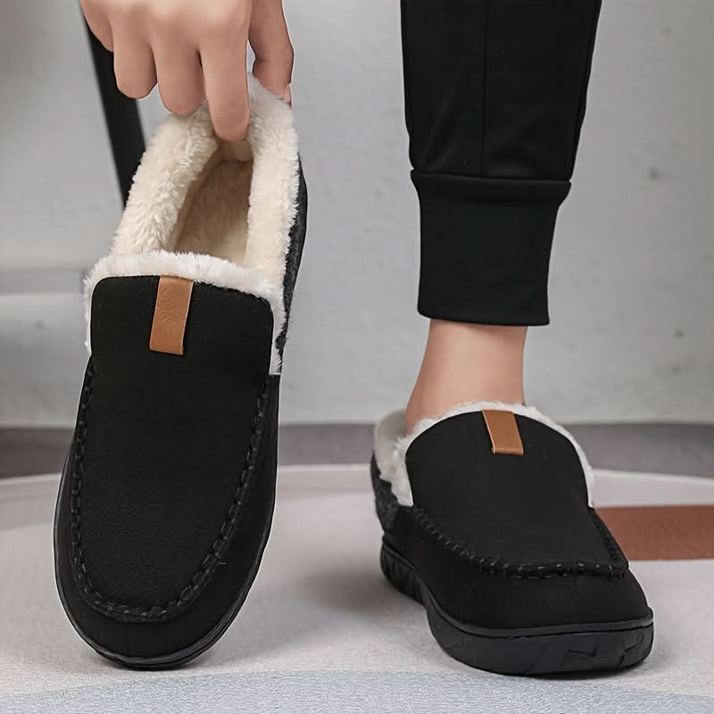 TERRAWOOL – Warm Men's Slip-On Shoes Made of Man-Made Wool 5