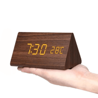 TIMBERGLOW LED Alarm Clock – Digital & Stylish in Natural Wood Design 6