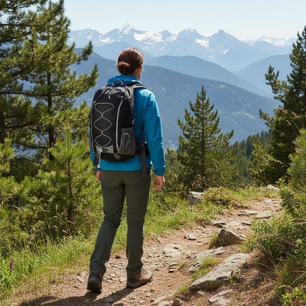 TRAILPACK - Lightweight Outdoor Backpack for Comfortable and Protected Adventures on the Go 3
