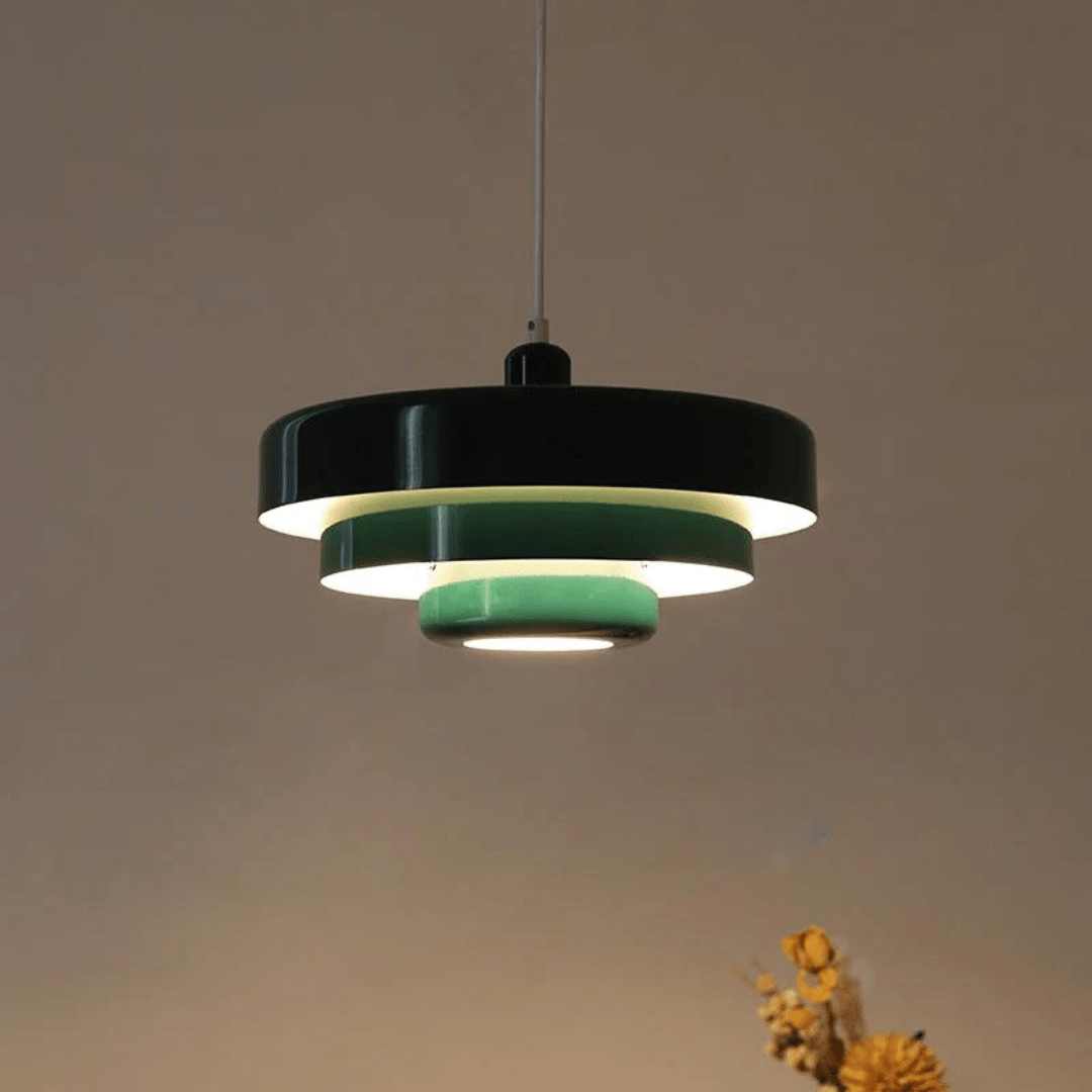 TRILORA – Elegant three-level pendant light in macaron colors 1