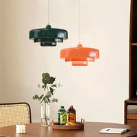 TRILORA – Elegant three-level pendant light in macaron colors 4