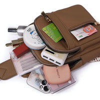 POISEPORT – Elegant Multi-Pocket Shoulder Bag for Organized Carrying