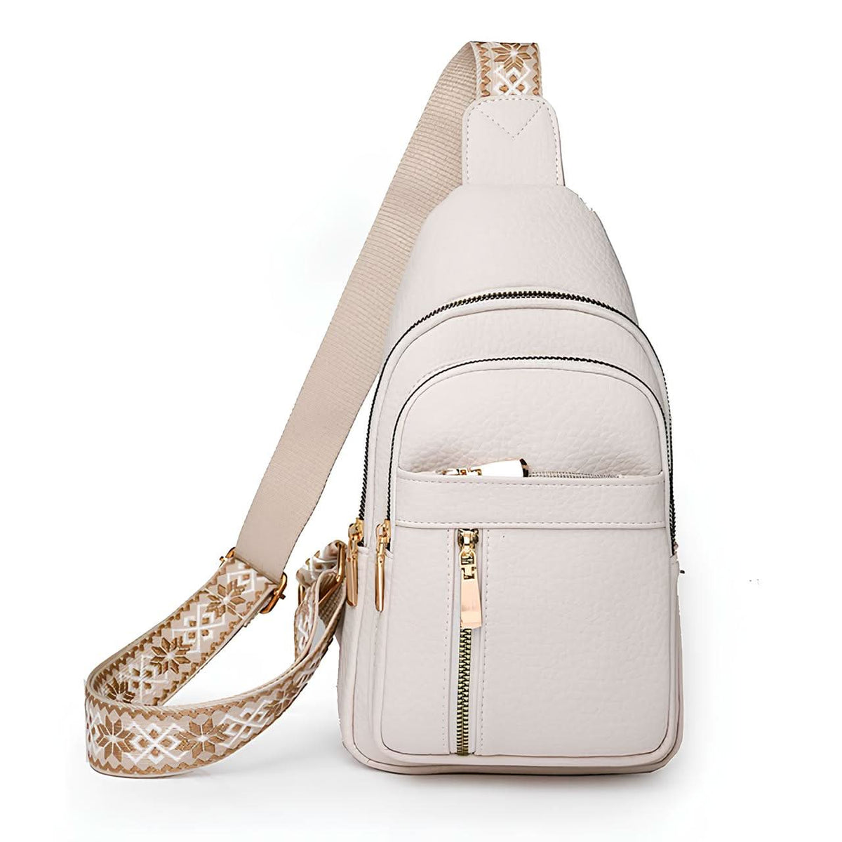POISEPORT – Elegant Multi-Pocket Shoulder Bag for Organized Carrying