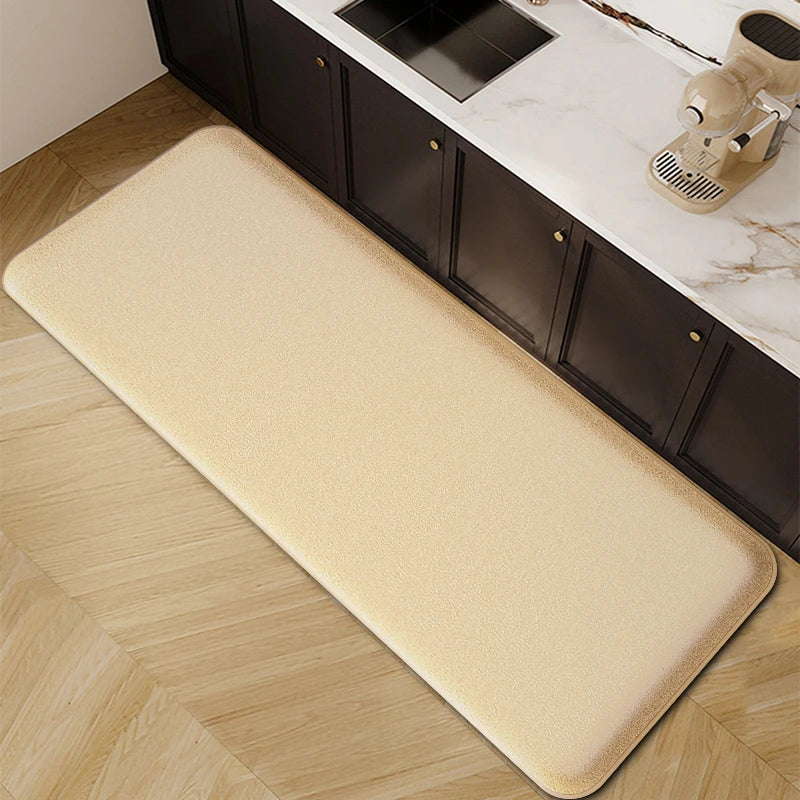 Thickened Non-Slip Kitchen Mat - Absorbent Flannel Floor Rug for Comfort 9