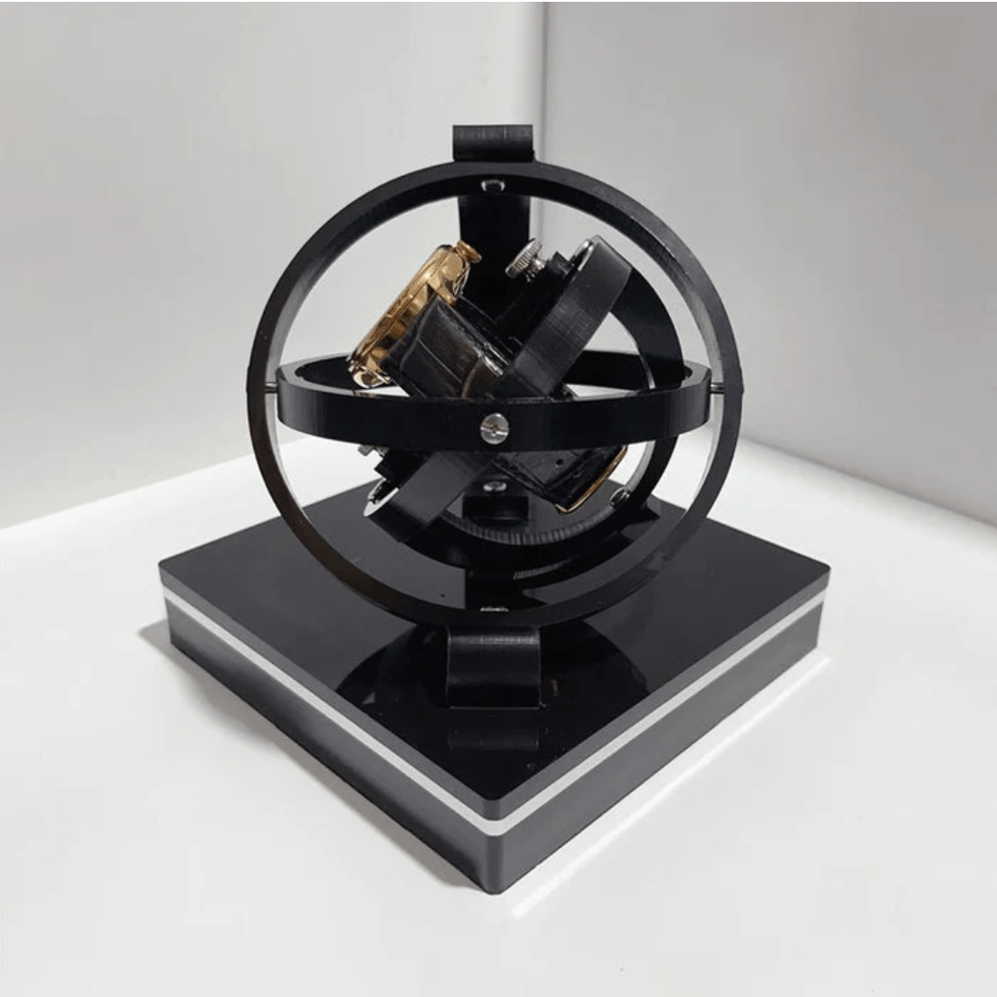 Timekeeper - Automatic Watch Winder Box with Quiet Motor & Luxurious Design 4