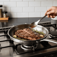 TitanForge - Best Titanium Frying Pan, Scratch-Resistant, Quick Heating 1