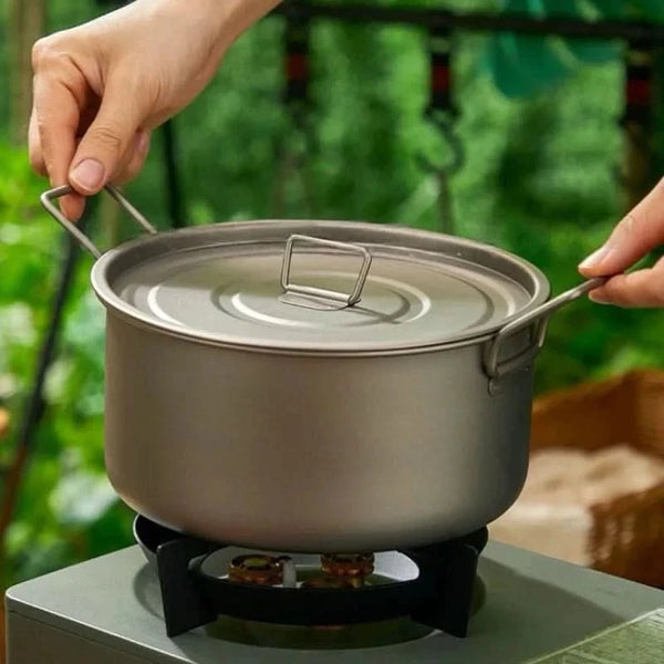 GEARLIVA – Set de cuisine de camping pour randonnées et bushcraft