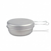 Titanium Camping Cookware Set - Lightweight 2-Piece Pot & Pan Combo 2