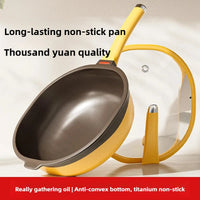 Titanium Ceramic Nonstick Frying Pan - Best Non Stick Pan for Smokeless Cooking 1