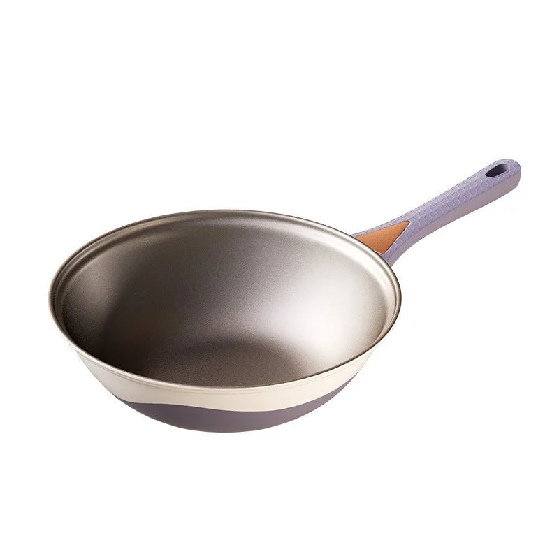 Titanium Non-Stick Stir Fry Pan - Multifunctional Skillet with Micro Pressure Technology 4