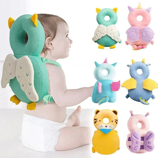 Toddler Head Protector Cushion - Breathable Safety Pad with Adjustable Buckle 0