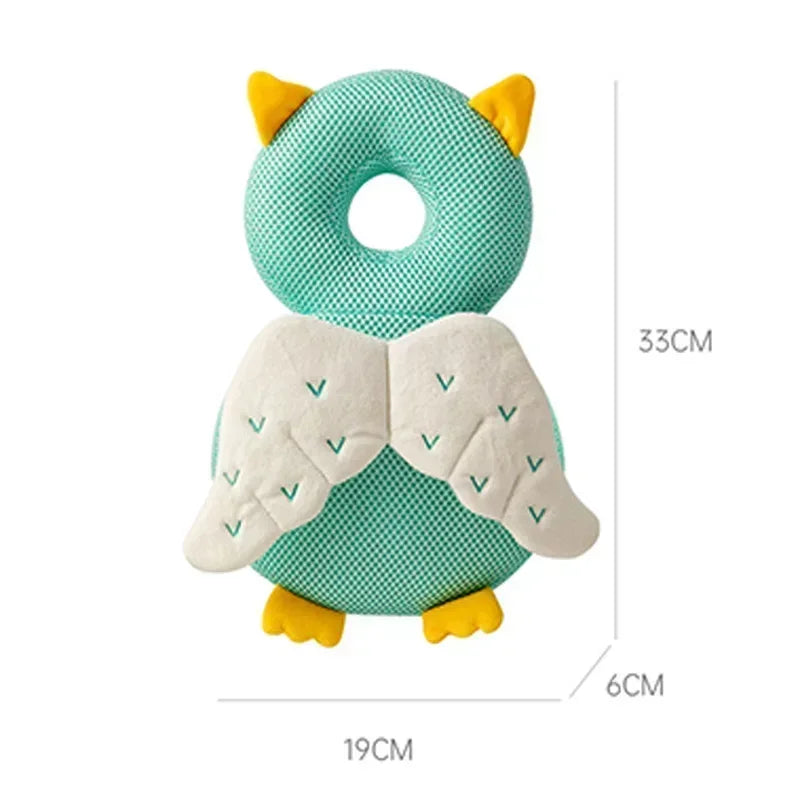Toddler Head Protector Cushion - Breathable Safety Pad with Adjustable Buckle 1