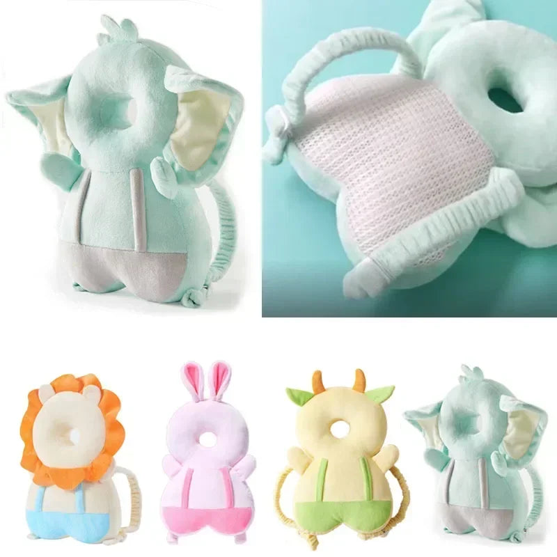 Toddler Head Protector Cushion - Breathable Safety Pad with Adjustable Buckle 4