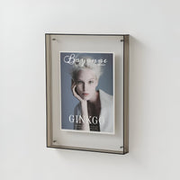 Transparent Acrylic Photo Frame - Modern Minimalist Design for Pictures 10