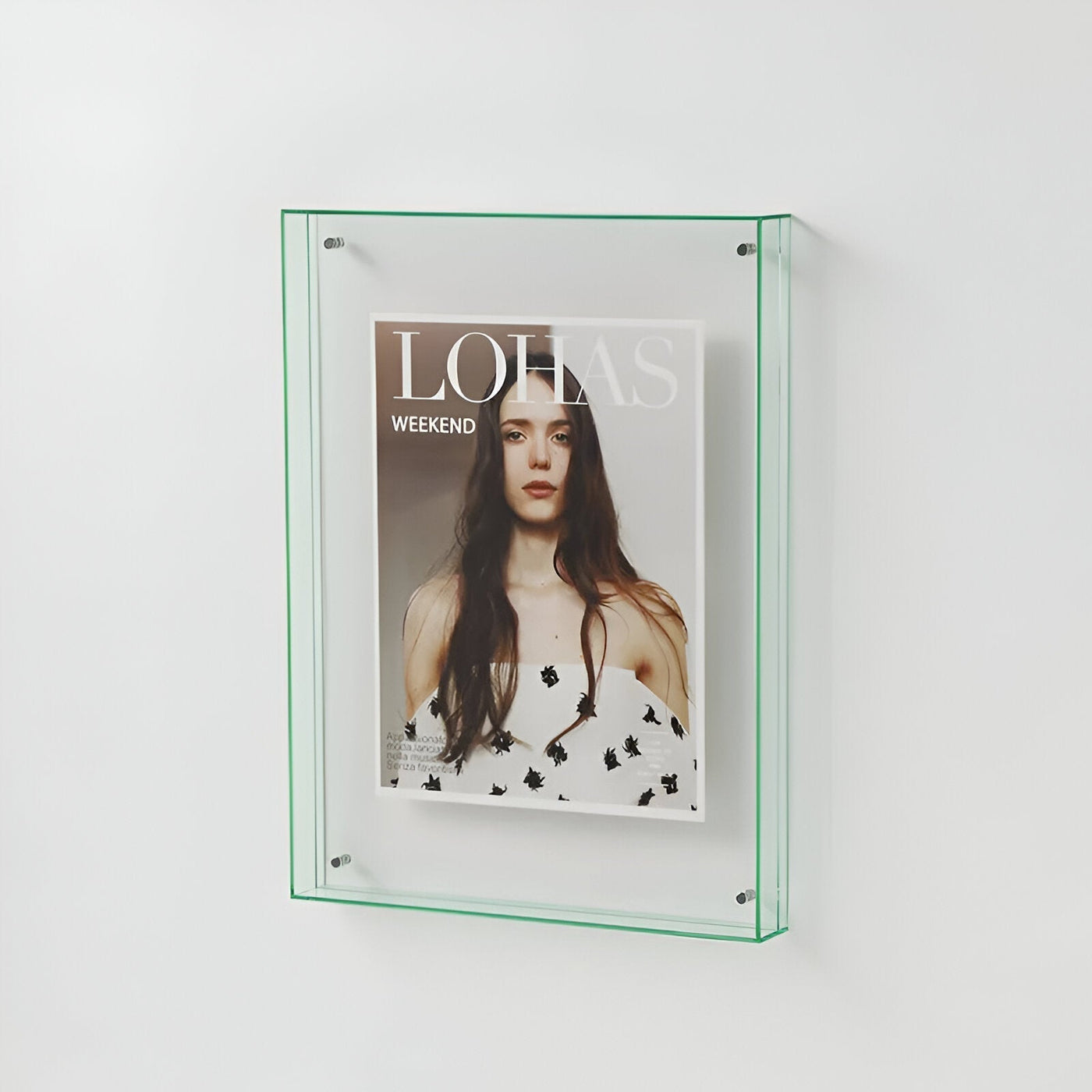 Transparent Acrylic Photo Frame - Modern Minimalist Design for Pictures 7