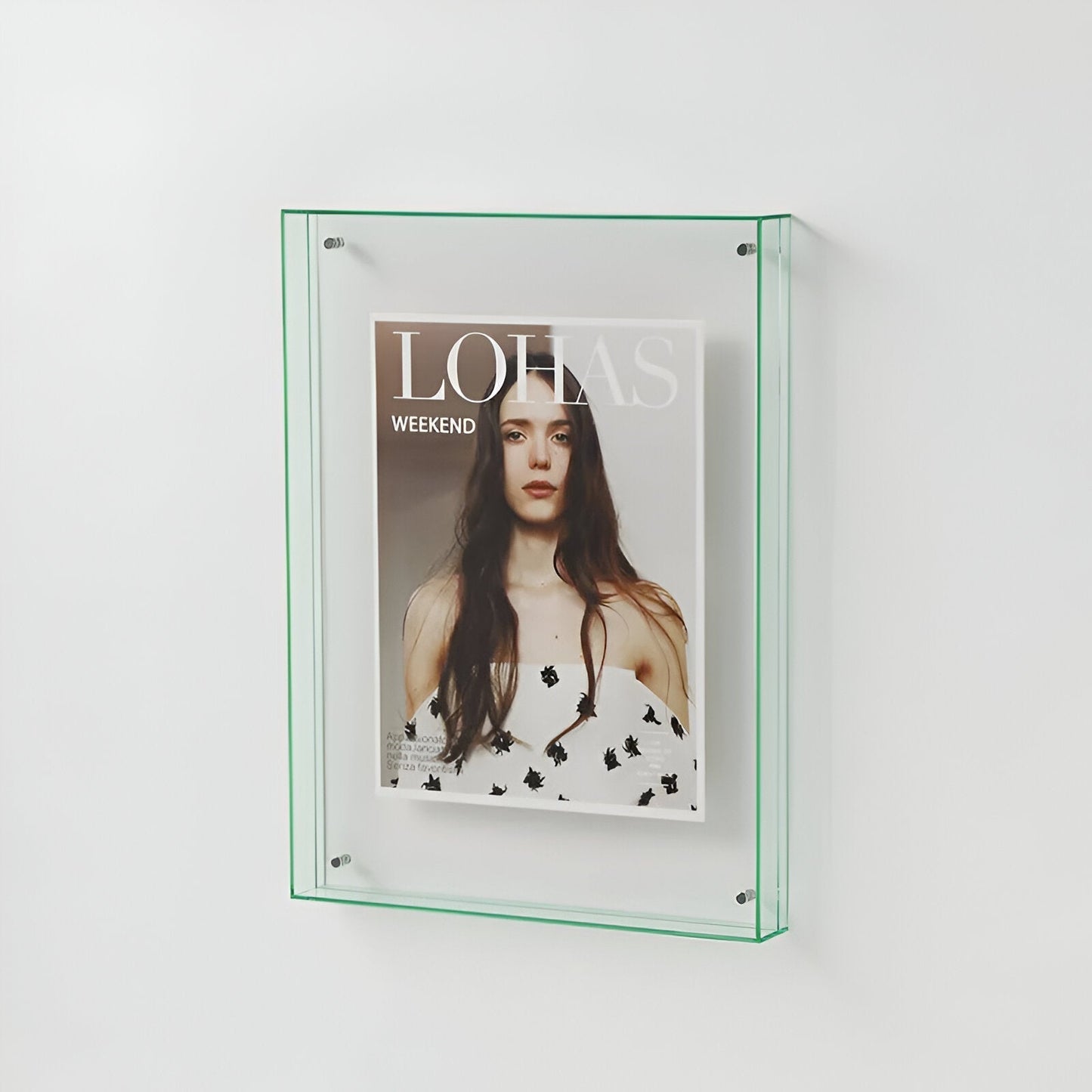 Transparent Acrylic Photo Frame - Modern Minimalist Design for Pictures 7
