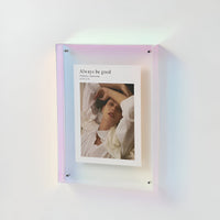 Transparent Acrylic Photo Frame - Modern Minimalist Design for Pictures 8
