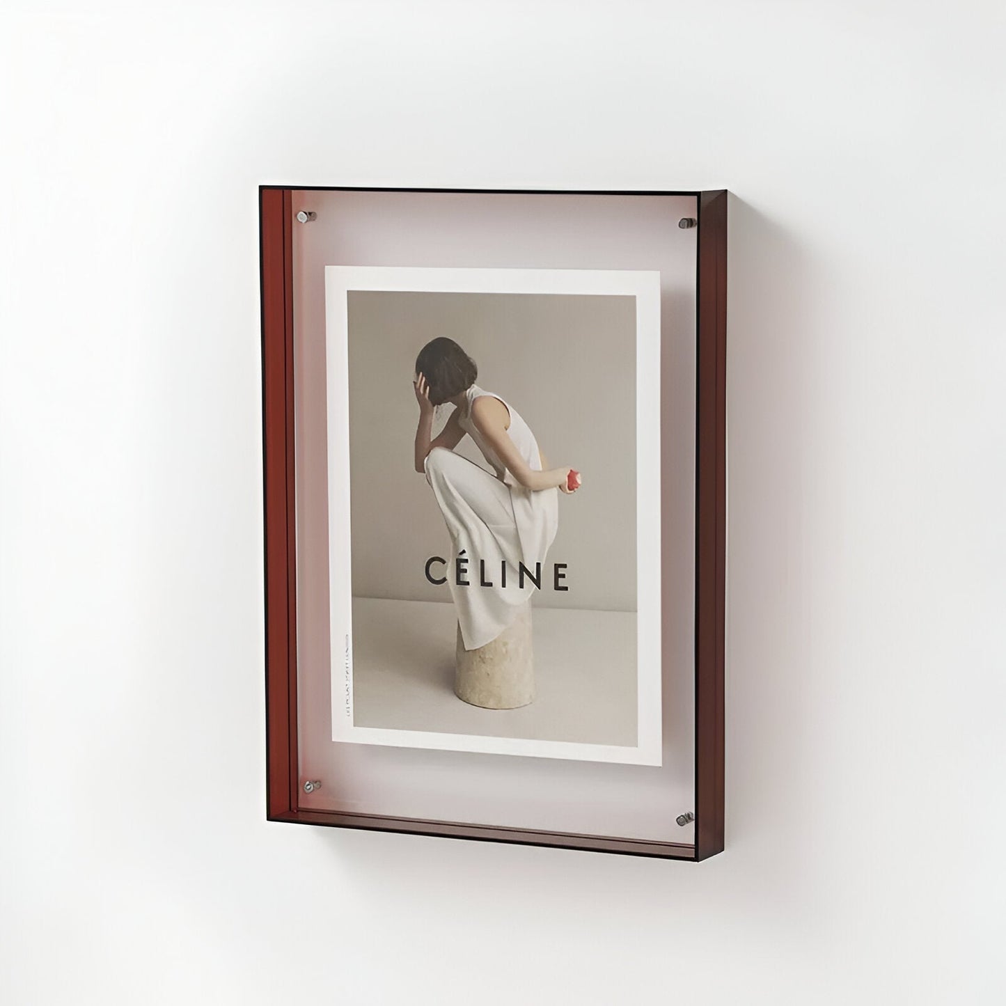 Transparent Acrylic Photo Frame - Modern Minimalist Design for Pictures 9