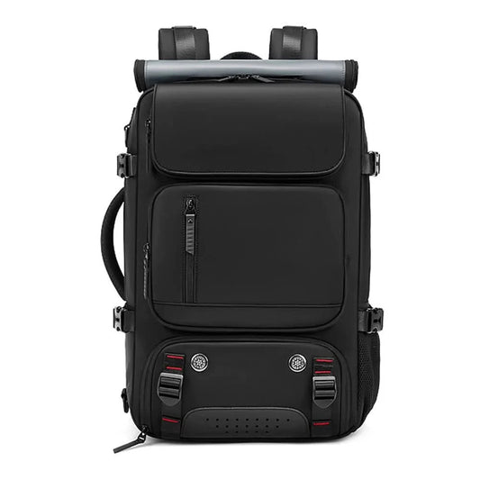 TravelMax - Large Waterproof Travel Backpack with USB Charging Port 0