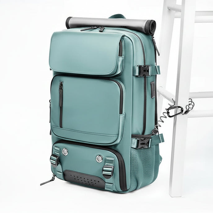 TravelMax - Large Waterproof Travel Backpack with USB Charging Port 6