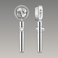 Turbo Rain Shower Head - High Pressure, Adjustable Spray, Water-Saving Design 0